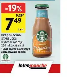 Intermarche Napój kawowy Starbucks Frappuccino oferta