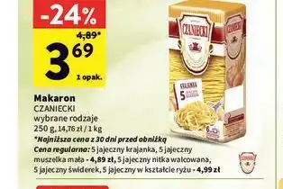 Intermarche Makaron Czaniecki oferta