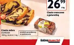 Intermarche Ciasto zebra OSKROBA oferta