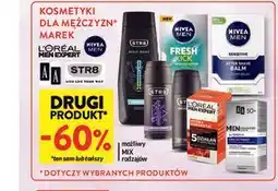 Intermarche Kosmetyki dla mężczyzn L'Oreal Men Expert, Nivea Men, STR8 oferta