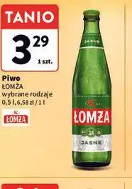 Intermarche Piwo Łomża wybrane rodzaje oferta