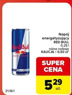 Globi Napój energetyczny Red Bull oferta