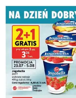 Intermarche Jogurt Jogobella Zott oferta