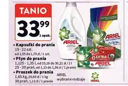 Intermarche Kapsułki, płyn lub proszek do prania Ariel oferta