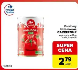 Globi Pomidory krojone Carrefour Classic oferta