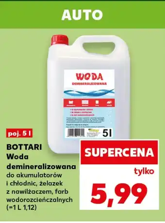 Kaufland Woda demineralizowana Bottari oferta