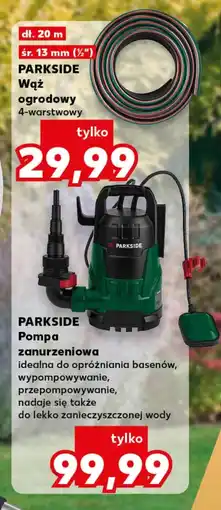 Kaufland Pompa zatapialna Parkside oferta