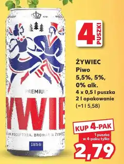 Kaufland Piwo Żywiec oferta