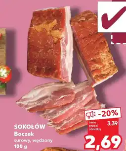 Kaufland Boczek surowy Sokołów oferta