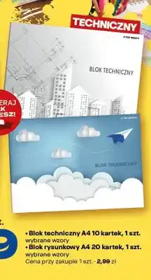 Twój Market Blok techniczny A4 TOP 2000 10 kartek oferta