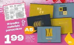 Twój Market Zeszyt Herlitz muzyka A5 16 kartek oferta