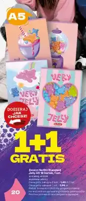 Twój Market Zeszyt Herlitz Standard Jelly A5 w kratkę 16 kartek oferta