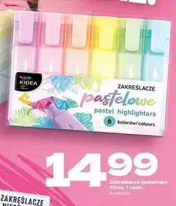 Twój Market Zakreślacze pastelowe Kidea oferta