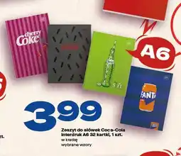 Twój Market Zeszyt do słówek A6 Interdruk Coca-Cola 32 kartki oferta