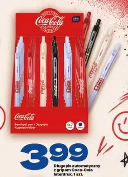 Twój Market Długopis automatyczny z gripem Coca-Cola Interdruk oferta