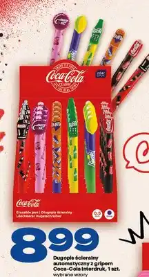 Twój Market Długopis ścieralny automatyczny z gripem Coca-Cola Interdruk oferta