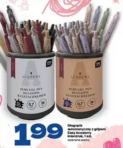 Twój Market Długopis automatyczny z gripem Easy Academy Interdruk oferta
