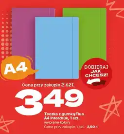 Twój Market Teczka z gumką Fluo A4 Interdruk oferta