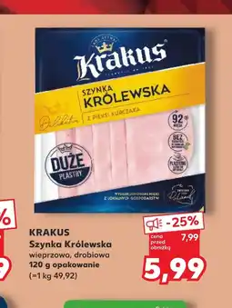Kaufland Szynka Krakus oferta