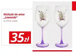 KiK Kieliszki do wina Lawenda 2-pak ok oferta