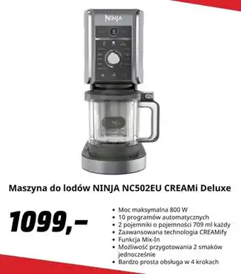 Maszyna do lodów NINJA CREAMi Deluxe