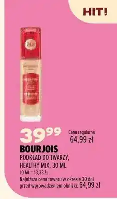 Drogerie Natura Podkład do twarzy Bourjois Healthy Mix oferta