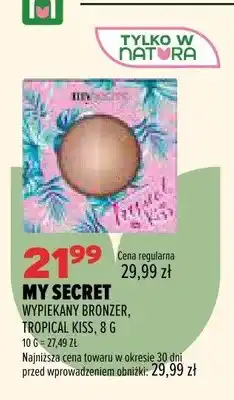 Drogerie Natura Bronzer wypiekany My Secret Tropical Kiss oferta