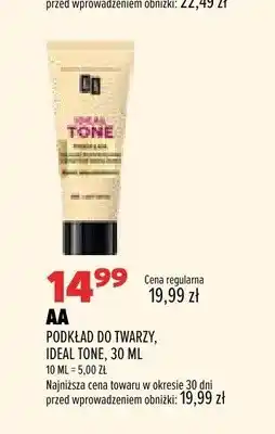 Drogerie Natura Podkład do twarzy AA Ideal Tone oferta