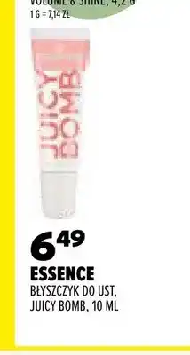 Drogerie Natura Błyszczyk do ust Essence Juicy Bomb oferta