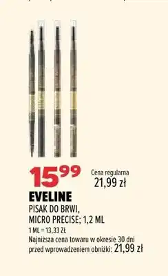Drogerie Natura Pisak do brwi Eveline Micro Precise oferta