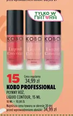 Drogerie Natura Płynny róż Kobo Professional Liquid Contour oferta