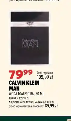 Drogerie Natura Woda toaletowa Calvin Klein Man oferta