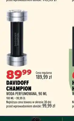 Drogerie Natura Woda perfumowana Davidoff Champion oferta