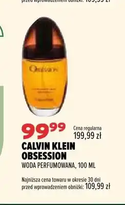 Drogerie Natura Woda perfumowana Calvin Klein Obsession oferta