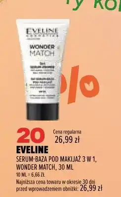 Drogerie Natura Serum-baza pod makijaż 3 w 1 Eveline Wonder Match oferta