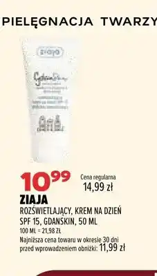 Drogerie Natura Rozświetlający krem na dzień SPF 15 Ziaja GdanSkin oferta
