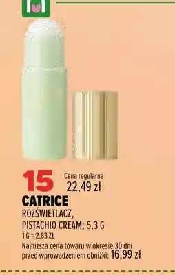 Drogerie Natura Rozświetlacz do twarzy Catrice Pistachio Cream oferta