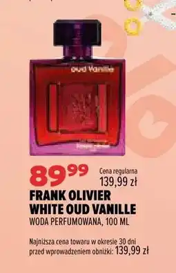 Drogerie Natura Woda perfumowana Frank Olivier White Oud Vanille oferta