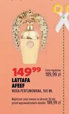 Drogerie Natura Woda perfumowana Lattafa Afeef oferta