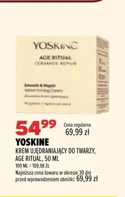 Drogerie Natura Krem ujędrniający do twarzy Yoskine Age Ritual oferta