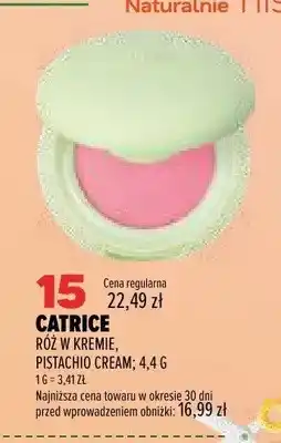 Drogerie Natura Róż w kremie Catrice Pistachio Cream oferta