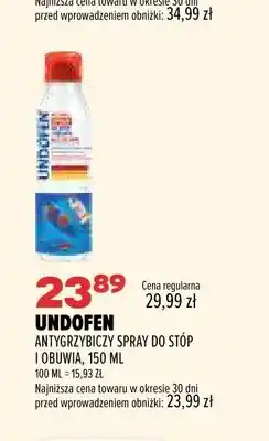 Drogerie Natura Antygrzybiczy spray do stóp i obuwia Undofen oferta