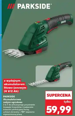 Kaufland Nożyce akumulatorowe Parkside oferta