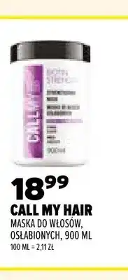 Drogerie Natura Maska do włosów osłabionych Call My Hair oferta