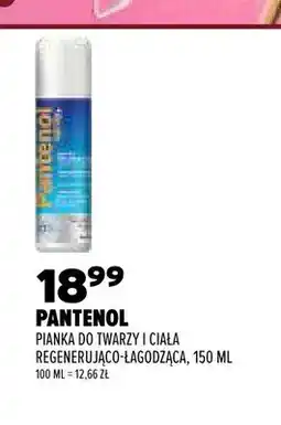 Drogerie Natura Pianka do twarzy i ciała Pantenol regenerująco-łagodząca oferta