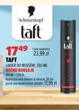 Drogerie Natura Lakier do włosów Schwarzkopf Taft oferta