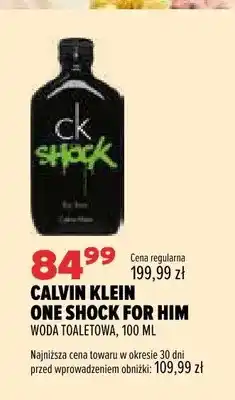 Drogerie Natura Woda toaletowa Calvin Klein One Shock For Him oferta