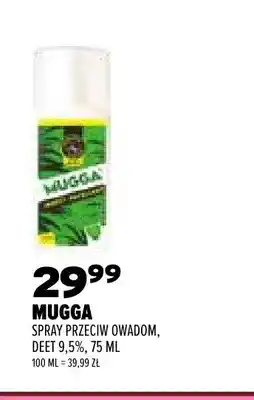 Drogerie Natura Spray przeciw owadom Mugga DEET 9,5% oferta