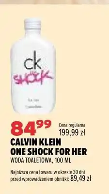 Drogerie Natura Woda toaletowa Calvin Klein One Shock For Her oferta