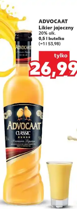 Kaufland Likier jajeczny Advocaat oferta